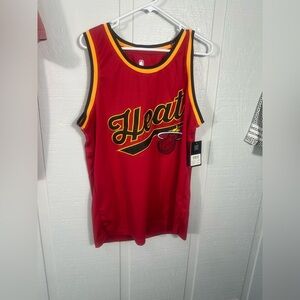 Miami Heat Fashion Jersey NBA Officially Licensed Size Large NWT
